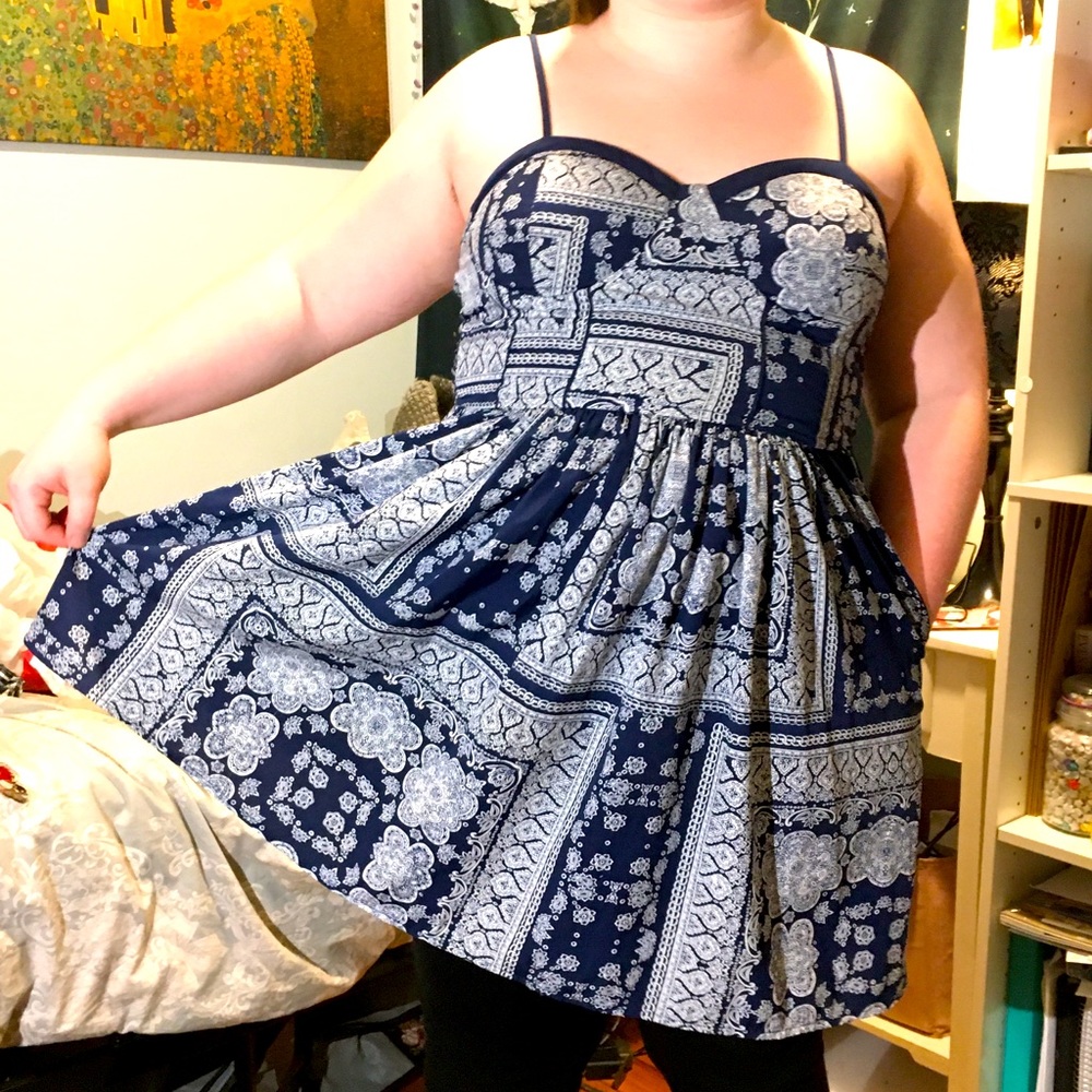 Paisley Mandala Dress